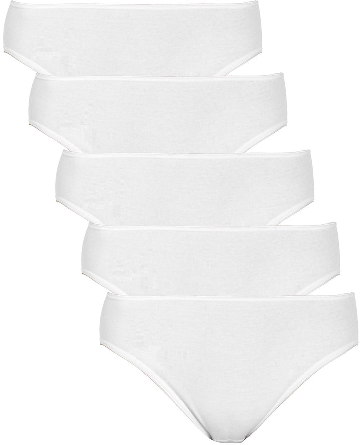 Damen Mini Slip, 5er Pack, Bio Baumwolle, GOTS zertifiziert