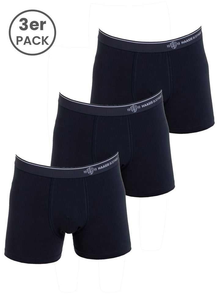 Herren Pants, ohne Eingriff, 3er Pack, Bio Baumwolle/ Elasthan, GOTS zertifiziert