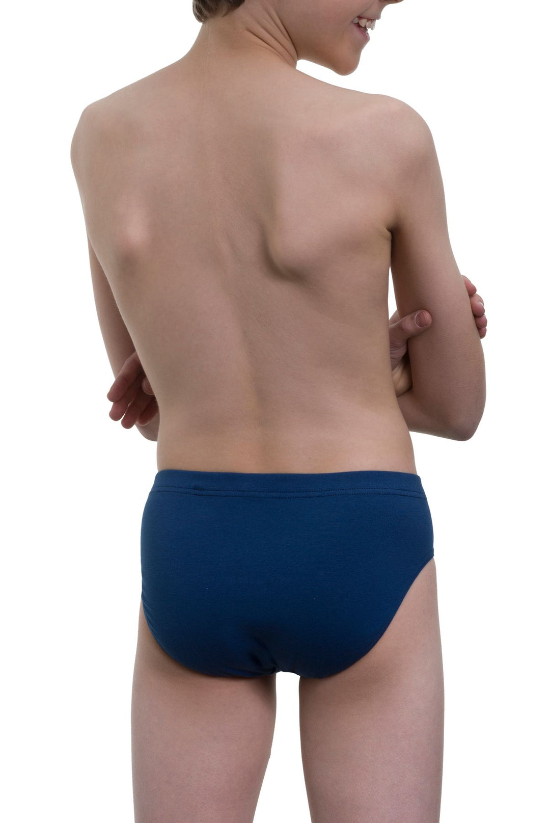 Jungen Slip, doppelter Fronteinsatz, 3er Pack, Bio Baumwolle/ Elasthan, GOTS zertifiziert