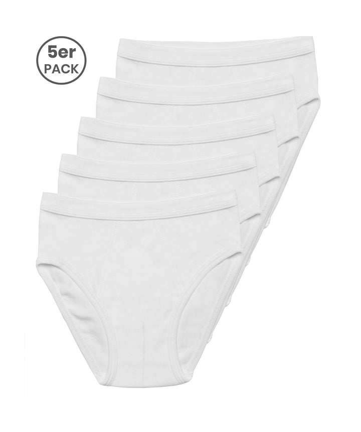 Jungen Slip, 5er Pack, Bio Baumwolle, GOTS zertifiziert