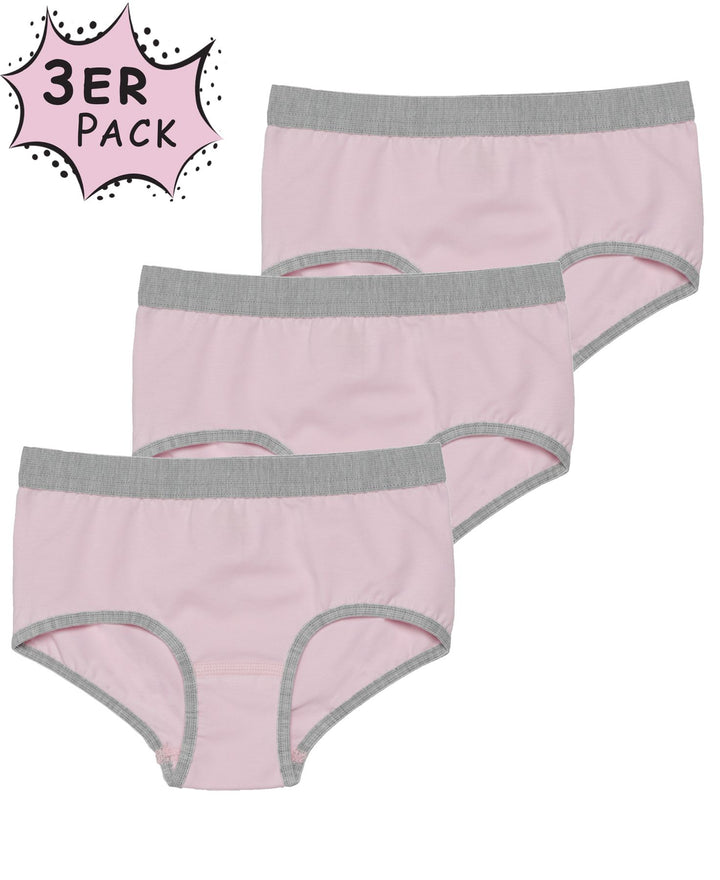 Mädchen Panty, 3er Pack, Baumwolle/ Elasthan